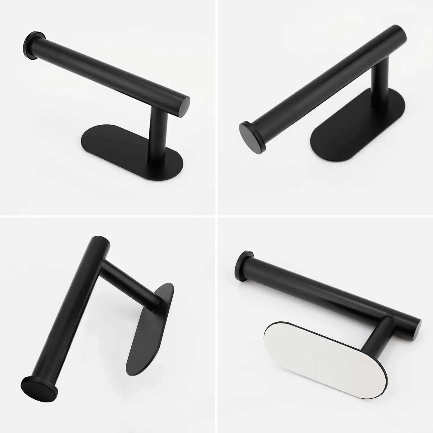 Porta carta igienica autoadesivo Porta carta igienica adesivo in acciaio inox senza foratura per bagno, cucina e bagno