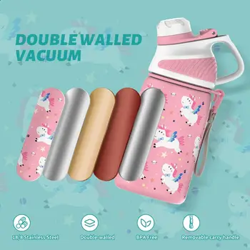 8 best sales ステンレス製の子供用ウォーターボトル - №4