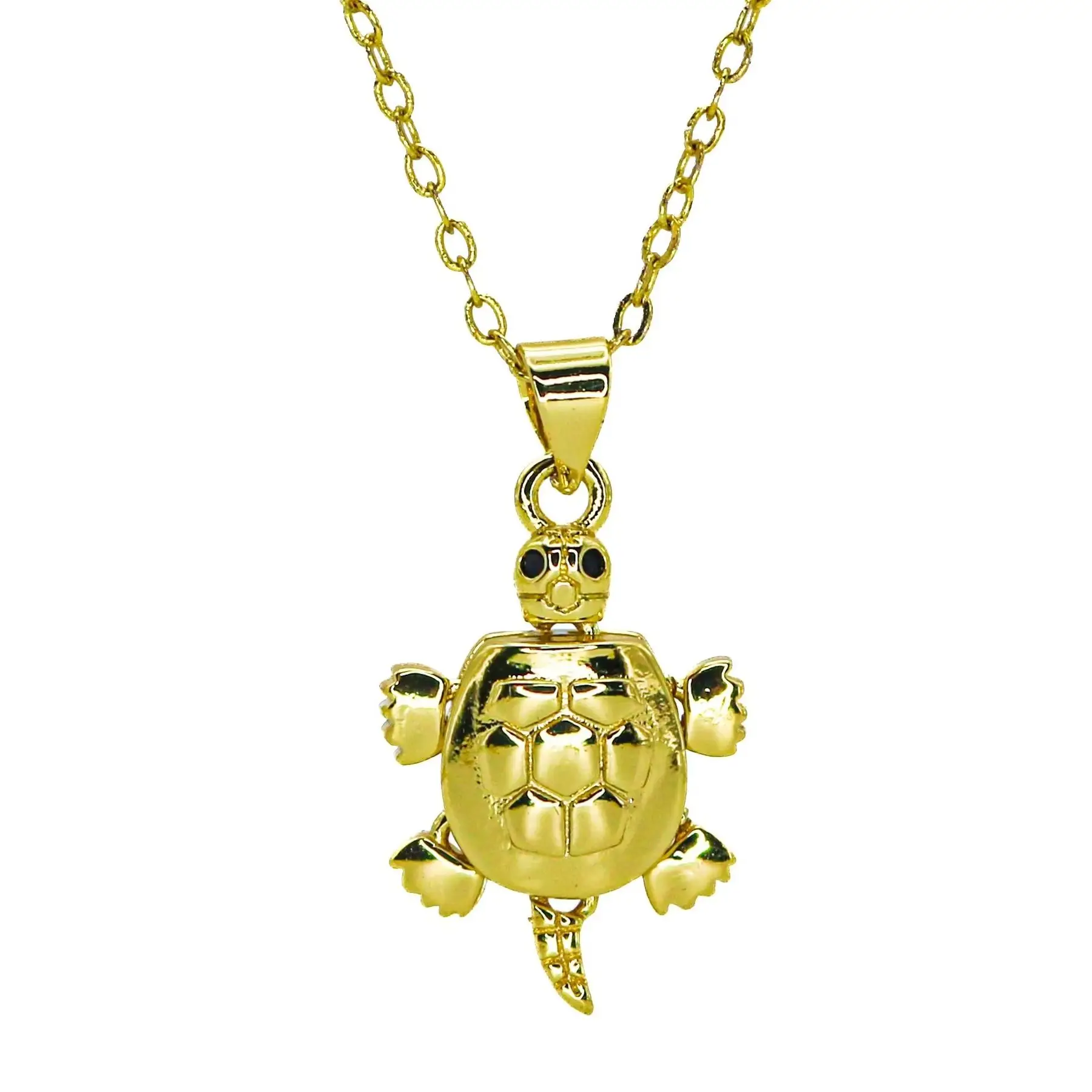 Gold Color Turtle Charms for Necklace Bracelets Earrings Tortoise Sea Animals Pendant DIY Jewelry Making Accessories Wholesale