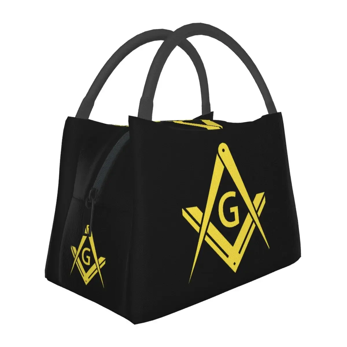 Freemason Masonic Lunch Bags Insulated Bento Box Waterproof Lunch Tote Picnic Bags Cooler Thermal Bag for Woman Student Work