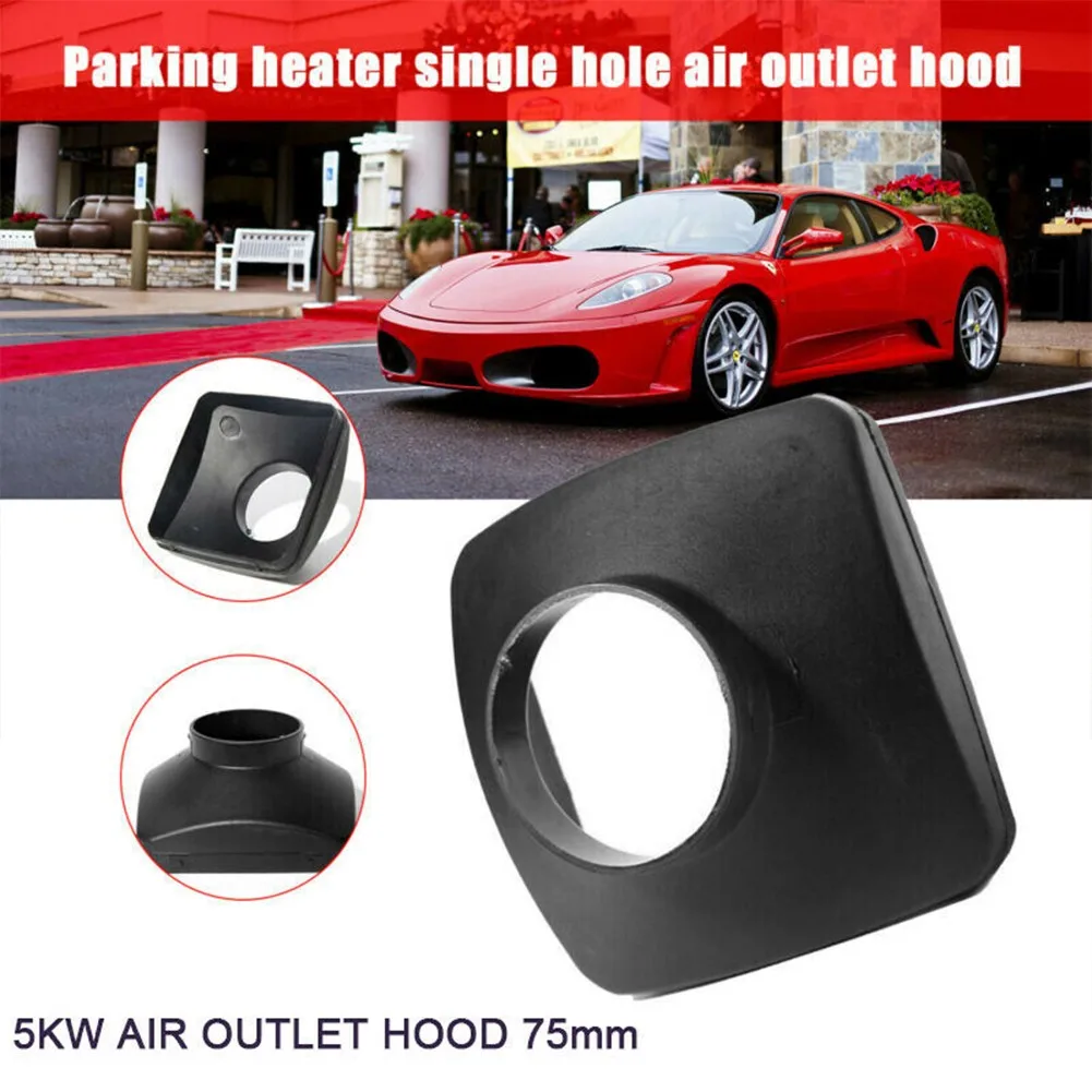 For Air Diesel Parking Heater Single Hole Cover Plastic Construction 75mm Outer Diameter For Use With Multiple Heater Types