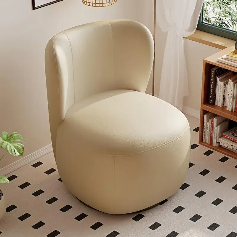 

Balcony single sofa modern simple leisure chair rotatable fabric