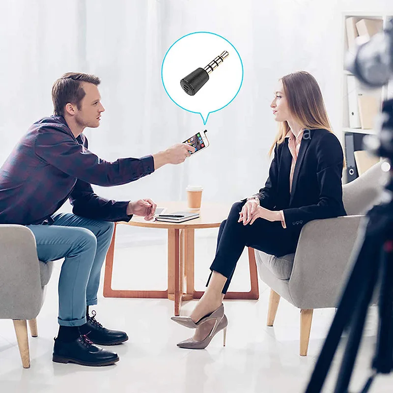 Mic Microphone Replacement for Switch Wii PS5 PS4 PS3 Xbox Controller, and vlogging DSLR Camera, Mini 3.5mm mic
