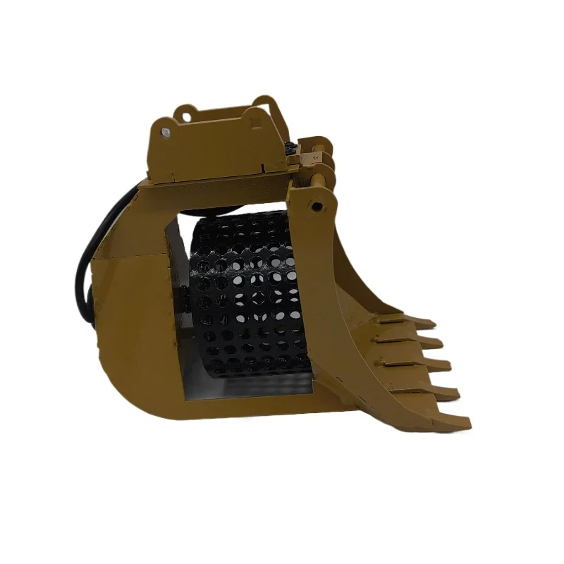 Huina 1580/1592/1593/1594 All Metal Electric Rotary Screen Bucket for Huina Excavator