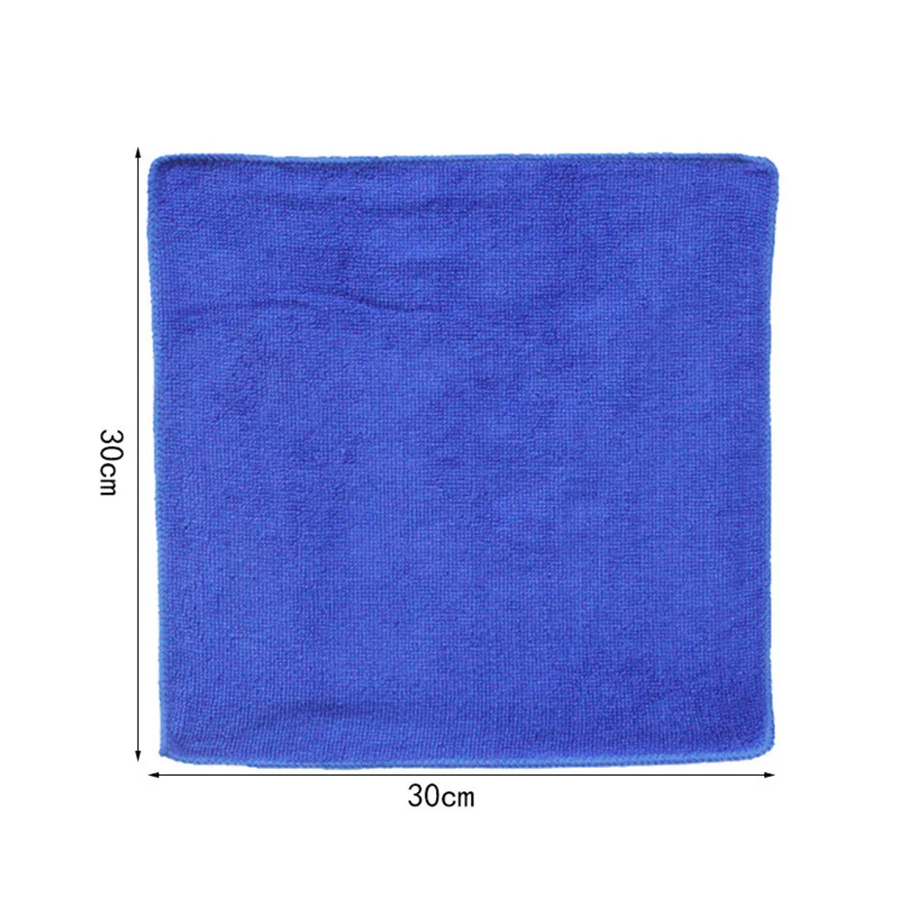 Car Wash High-end Microfiber Towel Car Cleaning Drying Cloth Hemming Car Care Cloth Detailing Wash Towel 30X30 CM