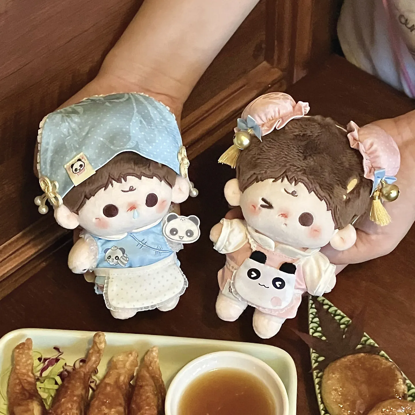 

Universe Store Chinese Restaurant Series 10cm Cotton Doll Clothes New Chinese Style Original Cute Doll Outfit for 10cm Dolls