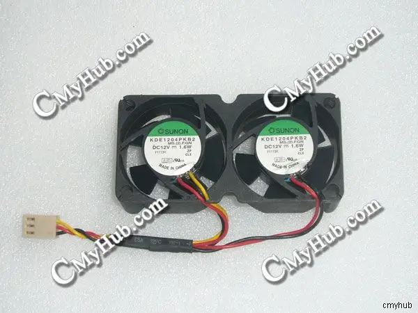 For Netgear Readynas 1100 SUNON KDE1204PKB2 MS.(2).F.GN DC12V 1.6W 8020 8CM 80mm 80x80x20mm 3pin Cooling Fan