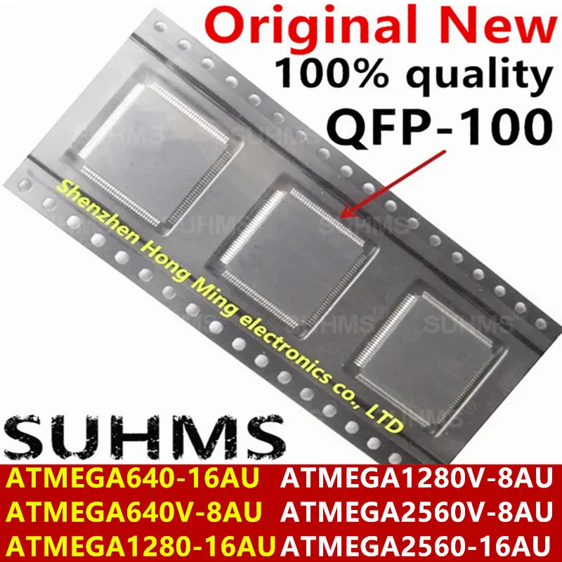 (1piece) 100% New ATMEGA640-16AU ATMEGA640V-8AU ATMEGA1280-16AU ATMEGA1280V-8AU ATMEGA2560V-8AU ATMEGA2560-16AU QFP