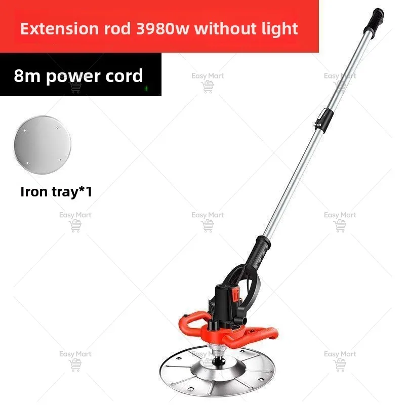 Lithium Battery Small Cement Concrete Polisher Wall Plaster Small Flat Cement Electric Trowel Road Surface Light Collector