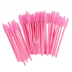 ARISON 50pcs Eyelash Extension Disposable Eyebrow brush Mascara Wand Applicator Spoolers Eye Lashes Cosmetic Brushes Set