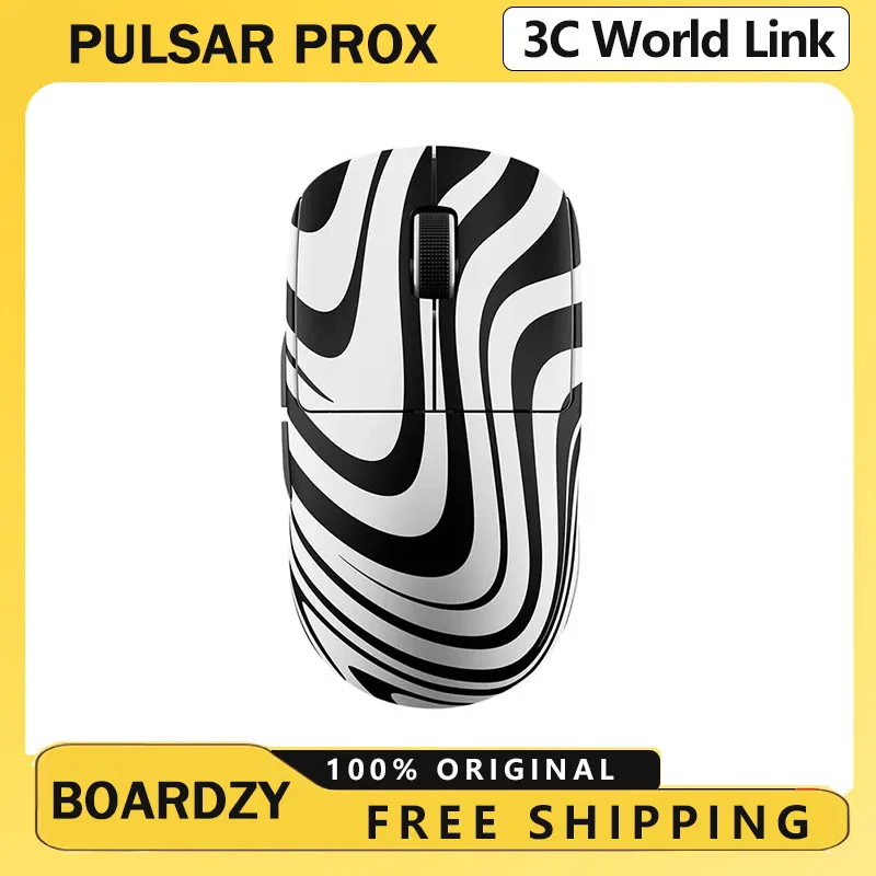 

Беспроводная игровая мышь серии Pulsar Prox NO X2CL-Boardzy, 36 г, легкий датчик 8K XS-1, 8K, 750IPS, регулируемый LOD Pulsar Boardzy