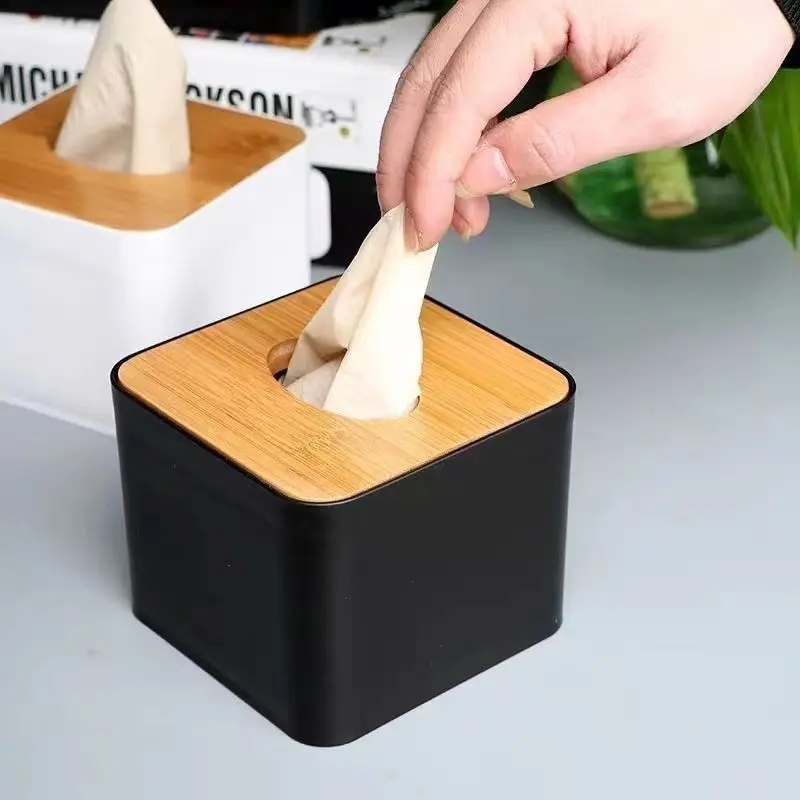 

Customizable Logos Paper Box for Commercial Restaurants Tissue Boxes Customized Name Hotels Restaurants Dedicated Storage Decor