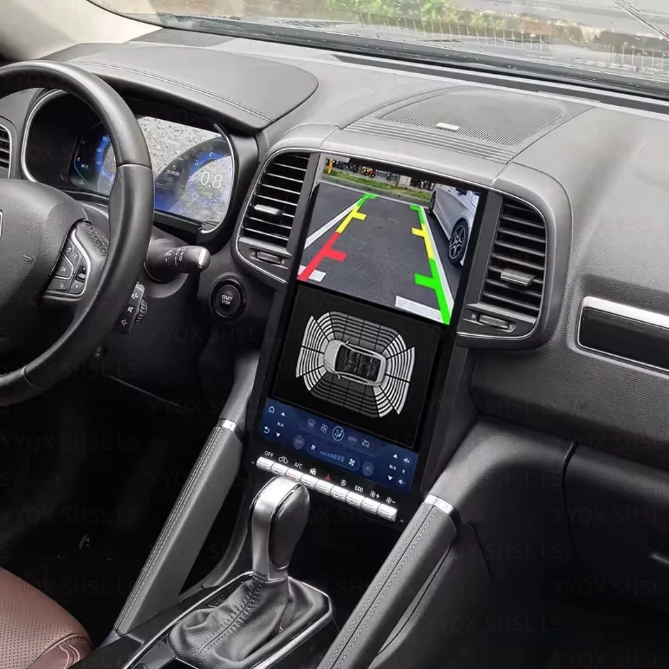 14.5" For Renault Koleos Megane 4 Samsung SM6 Talisman 2017-2019 Car radio multimedia player Carplay Android auto GPS navigation view 4