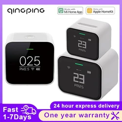 Qingping Air Detector lite Retina Touch IPS Screen Touch Operation pm2.5 Mi home APP Contr Work With Mi home APP Apple HomeKit