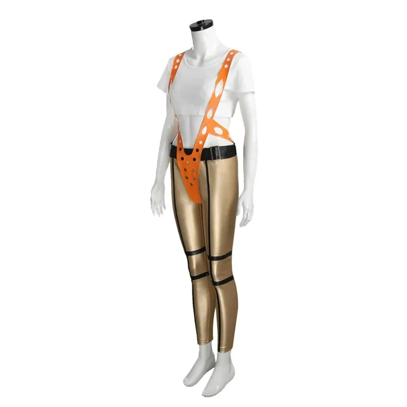 

Leeloo Fifth Element, костюм для косплея для взрослых и женщин, 1997, фэнтезийный костюм из фильма, костюм для ролевых игр на Хэллоуин для вечеринки
