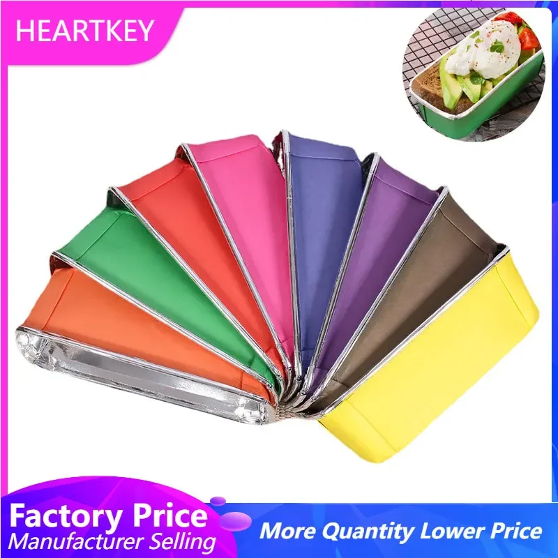

Cake Box Cupcake 50Pcs/set Rectangle Cake Cups Muffin Cups Bread Box Cake Baking Tray Case for Party Wedding Decorating Tools