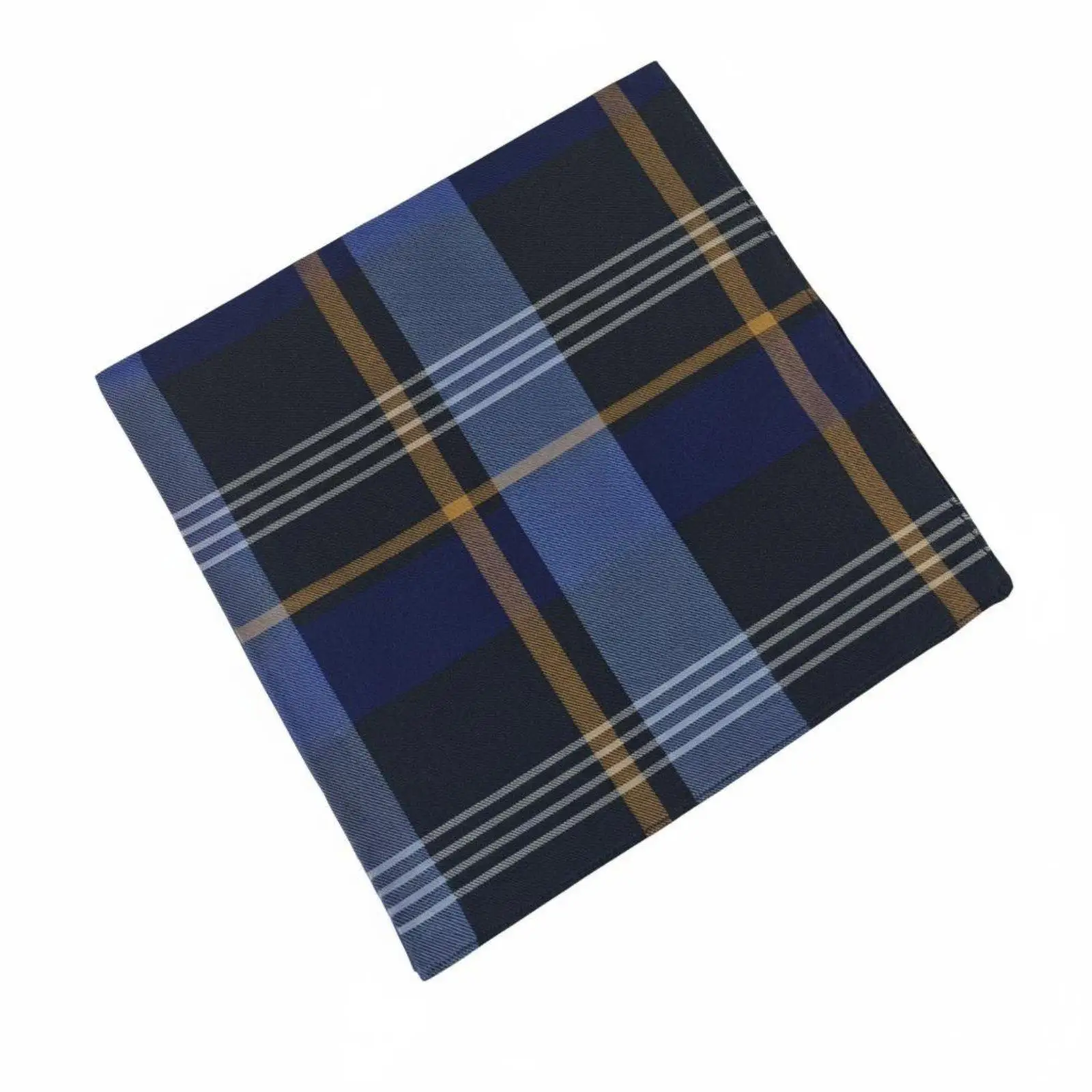 Plaid Handkerchief Classic Patterned Handkerchief Soft Touch