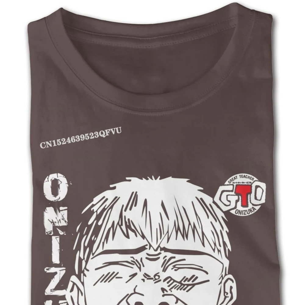 GTO Great Teacher Onizuka Mens Tshirt Small Size For Boyfriend Tops T Shirt T Shirts Rife Unique Cotton Mens Tees Printed