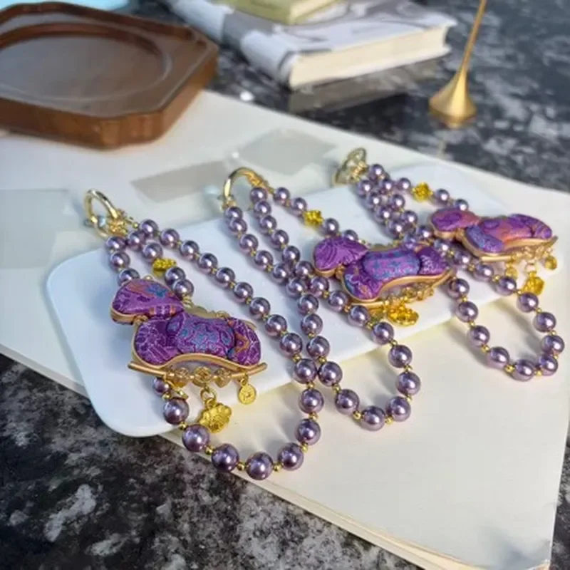 2026 zodiac horse, famous Song Jin will be rich soon, bag hanging, key hanging, intangible cultural heritage personalized