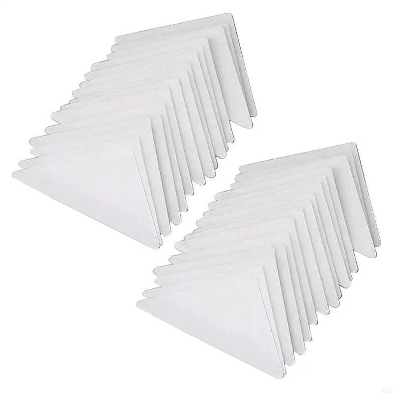 

57QE 30Pieces Shirt Collar Fixers Sticker for Formal Occasion Suit Collar Stand Pad