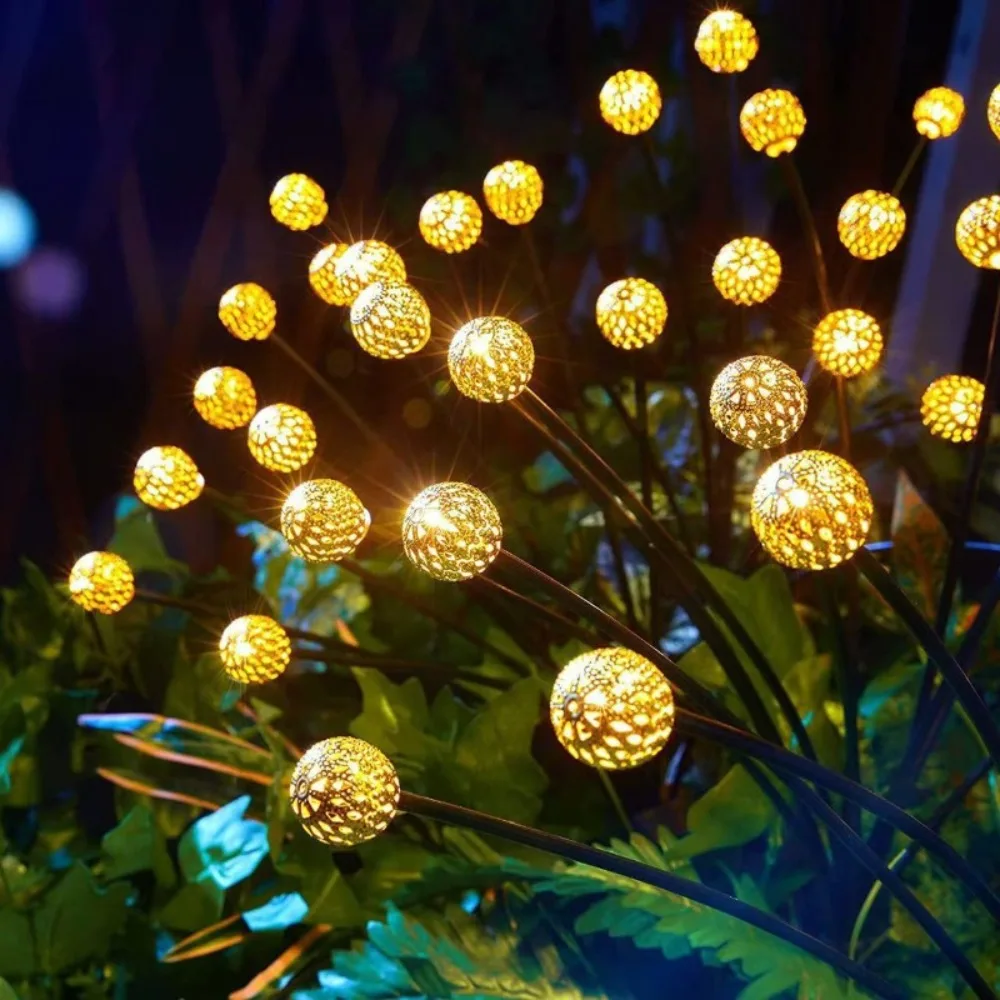 Solar Moroccan Light Outdoor Waterproof Landscape Decoration Light Villa Courtyard Park Ball Ground Plug in Light Home Use