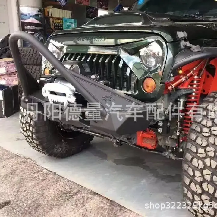 

Cross-border front bar for 07-17JEEP Wrangler Poisonous Spider front bar Modified bumper JK Wrangler front bar
