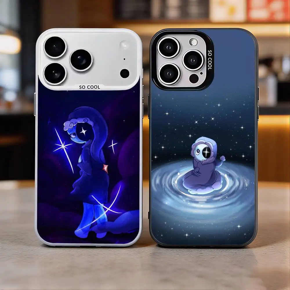 

A-Astro D-Dandys Game World Colorful Silver Back Phone Case For IPhone 17 16 15 14 13 12 11 Plus Pro Max Plus