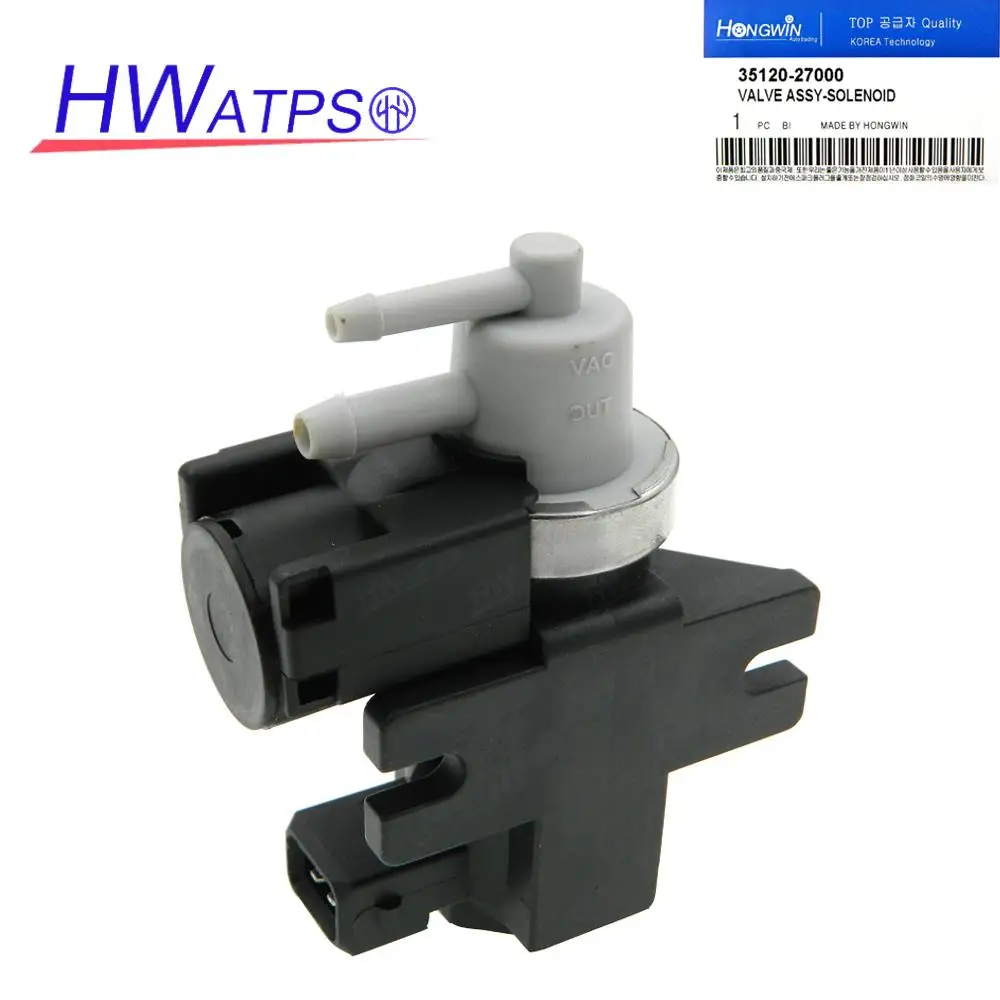 Brand New Vaccum Turbo Boost Pressure Converter Solenoid Valve 35120-27000 3512027000 For Hyundai Starex H1 / Kia  Sorento 03-09