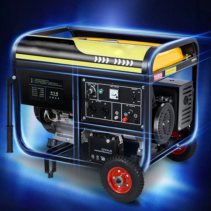 محرك مولد الوحدة الكهربائية ثلاثي الطور تردد 50 هرتز 10 كيلو فولت أمبير للتحكم عن بعد #3