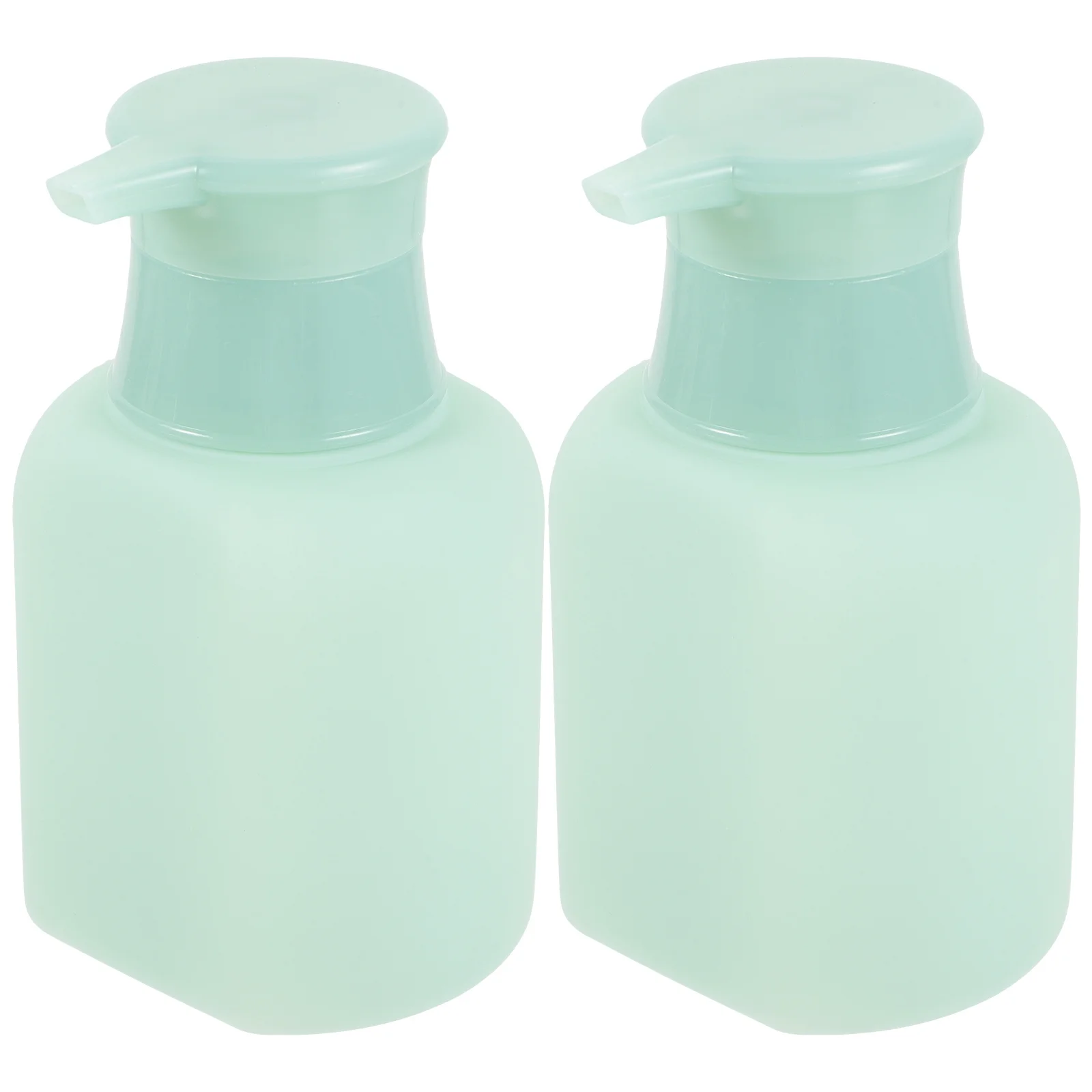 

2Pcs Empty Refillable Shampoo Dispenser Pump Bottles for Lotion Body Wash Travel Pump Bottle Empty Lotion Bottle