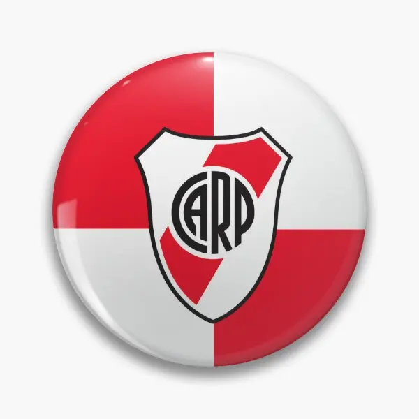 River Plate  Soft Button Pin Metal Lapel Pin Cute Cartoon Clothes Lover Fashion Creative Badge Women Gift Decor Jewelry Hat