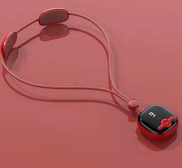 Sistema de Masaje Cervical Inteligente - 5 Modos de Frecuencia con Diseño Ergonómico Envolvente para Oficina y Viajes