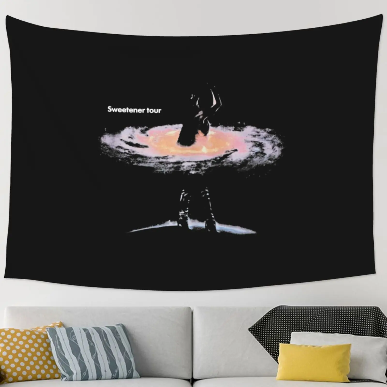 Ariana Grande Universe Sweetener Tour Tapestry Wall Hanging Home Decoration Kawaii Room Psychedelic Bohemian