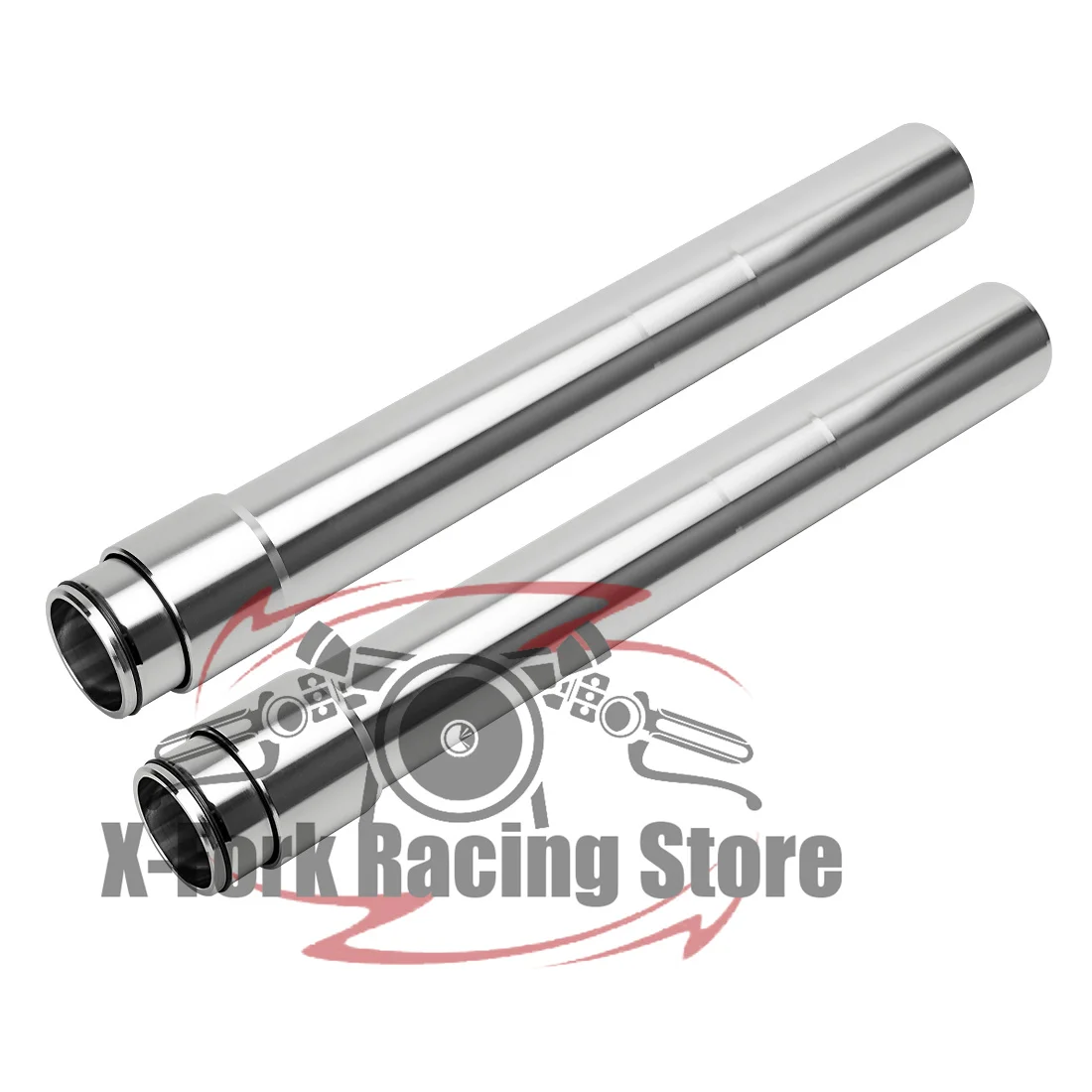 

Silver/Gold Front Fork Outer Tubes Pipes For YAMAHA TZR250 3MA 1990 3MA-23136-10-00 450mm Shock Absorber Fork Suspension Legs