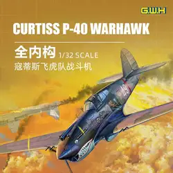 Great Wall hobby Assembly Aircraft Kit L3201Curtiss P-40 Warhawk 81-A2 