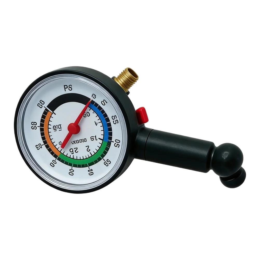 Deflation Pointer Car Tire Pressure Gauge for Accurate Auto Tire Inflation Pressure Measurement and Vehicle Tire Monitoring