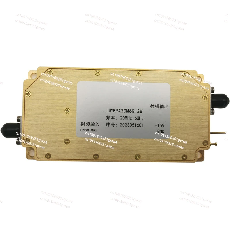 20-6000MHz 2W RF power amplifier, broadband power amplifier, RF power amplifier