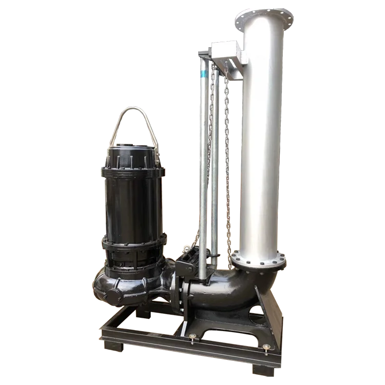 Underwater Sewage Drainage Sump Sewage Sludge Dirty Water Submersible Pump Submersible Sewage Pump Pond