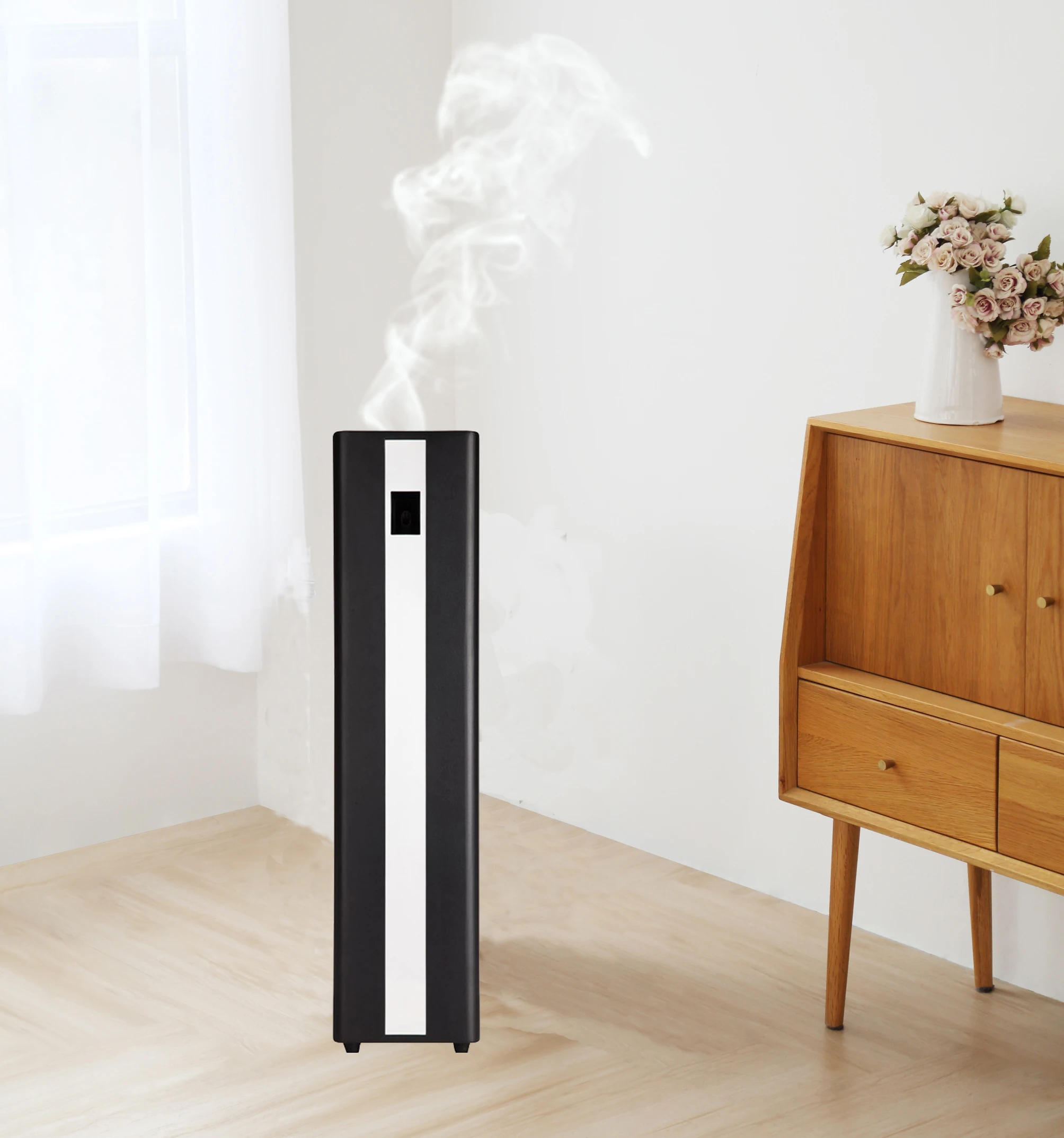 MX-604 Commercial Scent Odor Control System Hotel Use Electric Metal 1500CBM Coverage Standing Alone Scent Diffuser