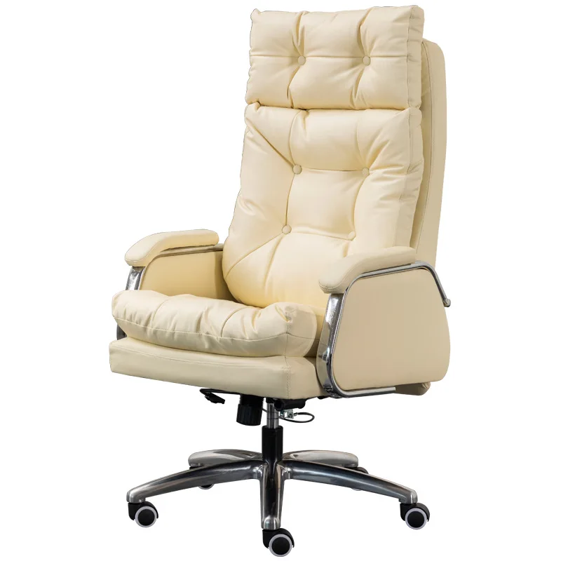

Office chair, comfortable, sedentary and reclining, computer chair for home use, backrest, e-sports sofa, leather boss massage