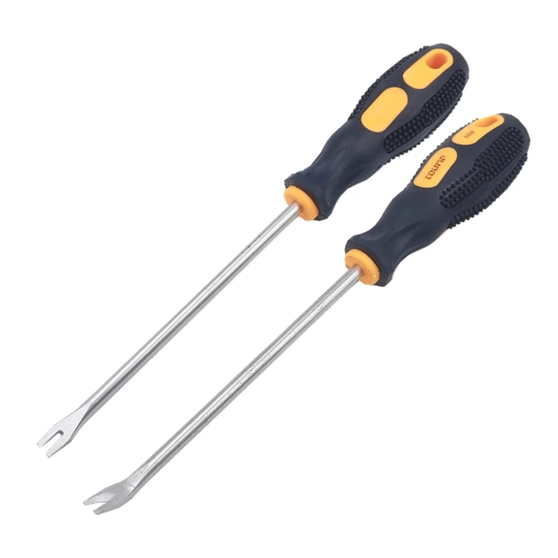 Tack Puller Puller Pry Tool Remover Type V Type Screwdriver 260mm for Home Workshop Industry Carpenters