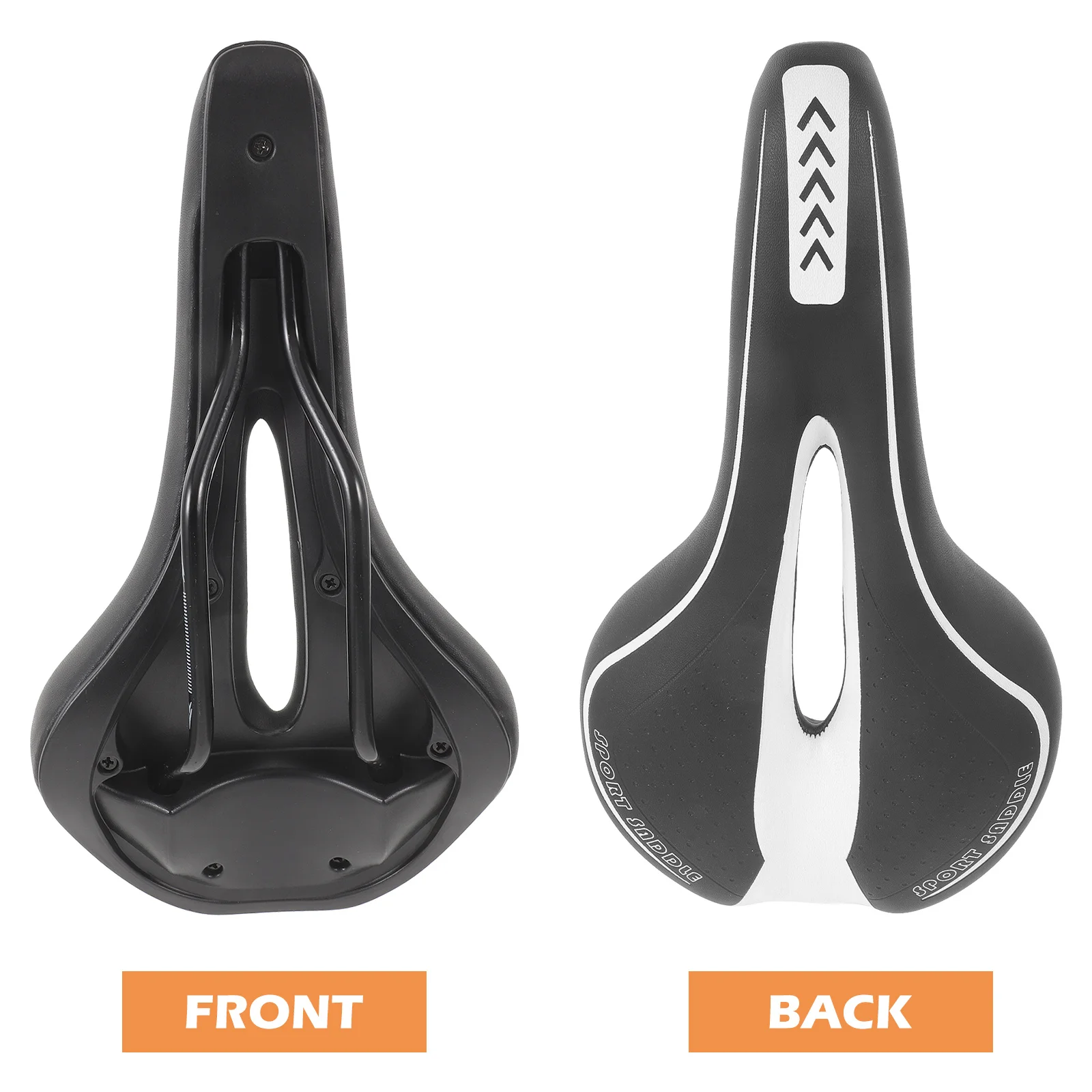 

1pc Bicycle Saddle Lightweight Shockproof Bike Seat For Road Mountain Bike Cycling Durable Portable Saddle Cushion