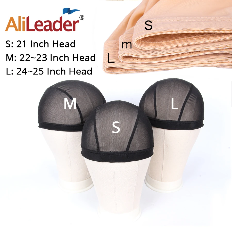 عصابة رأس شبكية من النايلون المرن عالي الجودة من Alileader لصنع الشعر المستعار - مجموعة صنع شعر مستعار شبكية جديدة #6