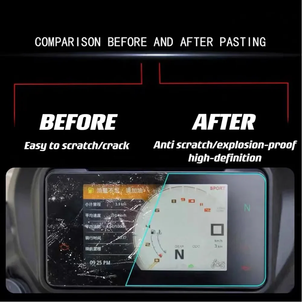 FOR  F450GS 2026+ 9H Hardness Tempered Glass Screen Protector Anti-Scratch Explosion-Proof