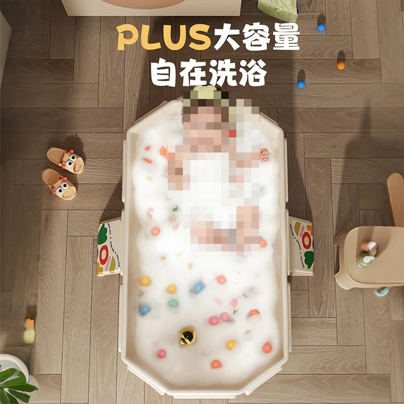 Bathtub Large Folding Bathtub Can Be Sitting and Lying in An Integrated Bathtub