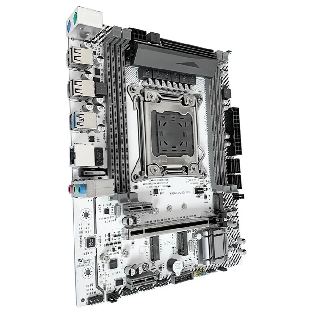 X99 For JGINYUE X99M-PLUS D3 LGA 2011-V3 DDR3 128GB PCI-E 3.0 Micro ATX Desktop Motherboard High Quality Fast Ship