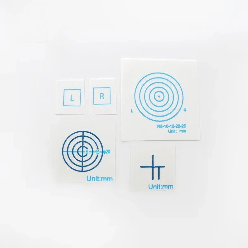 Disposable Radiopaque Positioning Localizer with Radio Opaque Imaging Markers Adhesive Tape for Medical Use