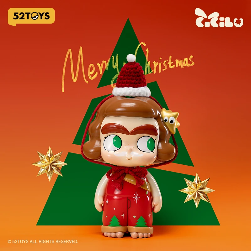 

52TOYS Christmas Series CiCiLu Xmas Cheeky Baby Figure, Height about 30cm