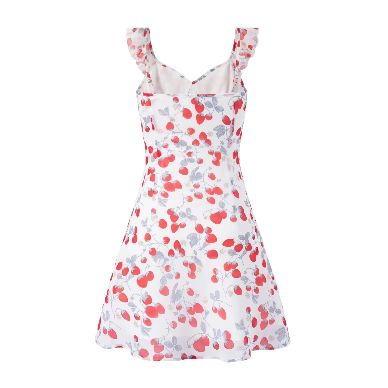 Ele Estampado floral Maxi Dr V-Ne Adelgazante Cintura envolvente Svel Una línea Verano Dr Vestido de cintura alta para mujer