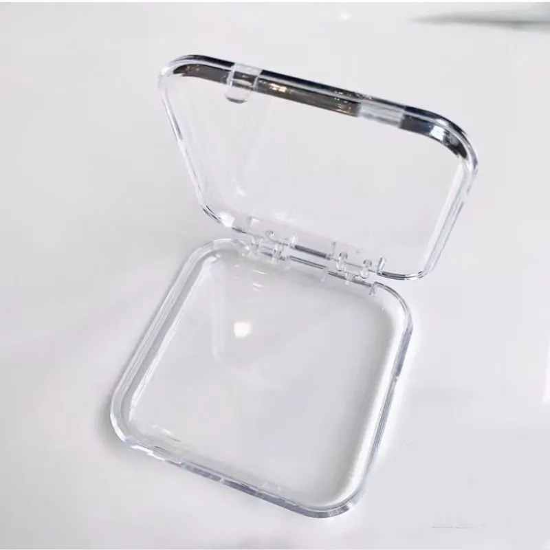 Pudełka akrylowe do przechowywania paznokci doczepianych, 5/10 sztuk, przezroczyste pudełka na sztuczne paznokcie, akcesoria do manicure i makijażu, narzędzie do przechowywania biżuterii.